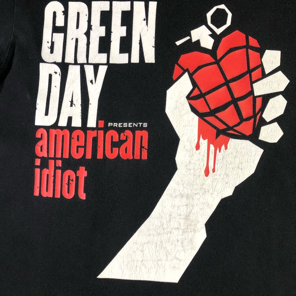 Green Day American Idiot Album Rock Band T Shirt Black Short Sleeves L - Picture 4 of 8
